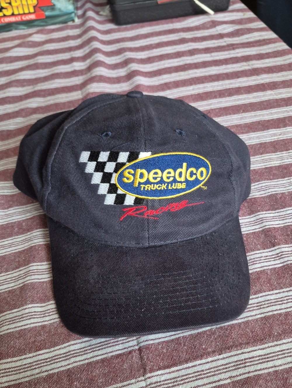 Speedco Truck Lube Racing Black Baseball Cap